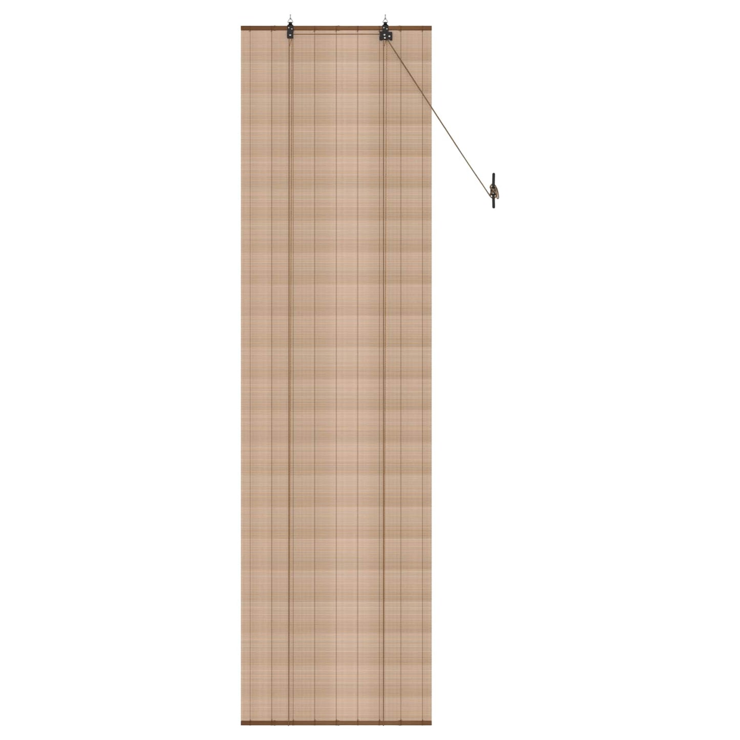 Roller Blind Brown 40 x 220 cm Bamboo