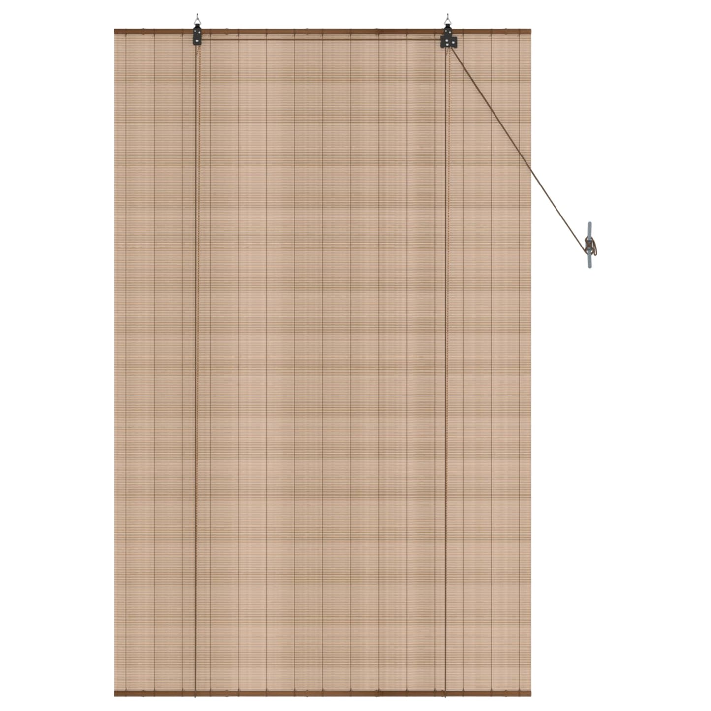 Roller Blind Brown 90 x 160 cm Bamboo