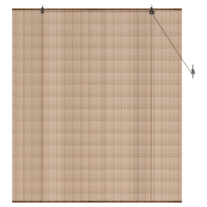Roller Blind Brown 130 x 160 cm Bamboo