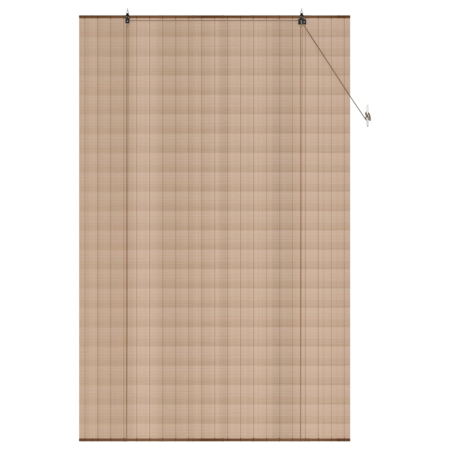 Roller Blind Brown 130 x 220 cm Bamboo