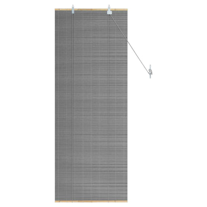 Roller Blind Grey 40 x 160 cm Bamboo