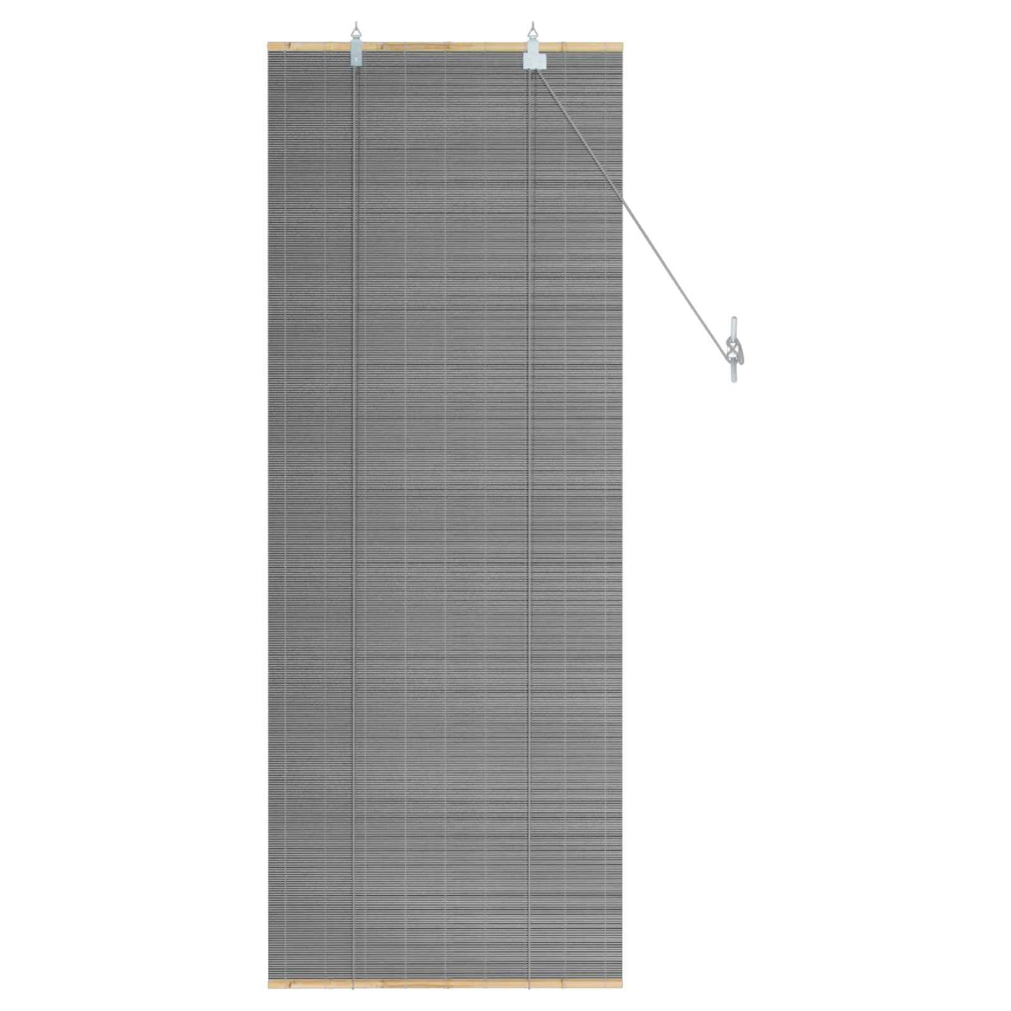 Roller Blind Grey 70 x 160 cm Bamboo