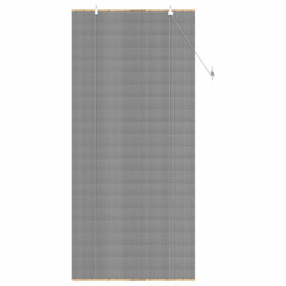Roller Blind Grey 100 x 220 cm Bamboo