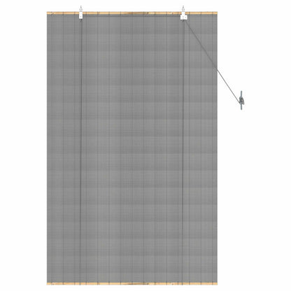 Roller Blind Grey 110 x 160 cm Bamboo