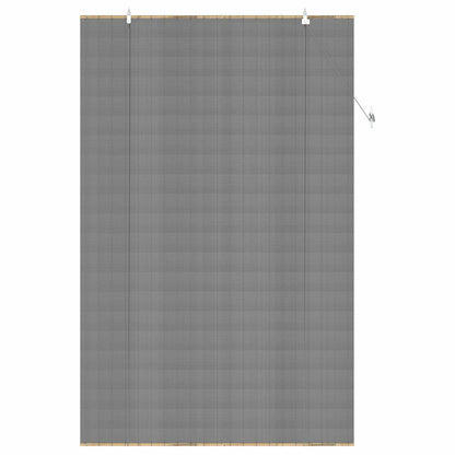 Roller Blind Grey 120 x 220 cm Bamboo