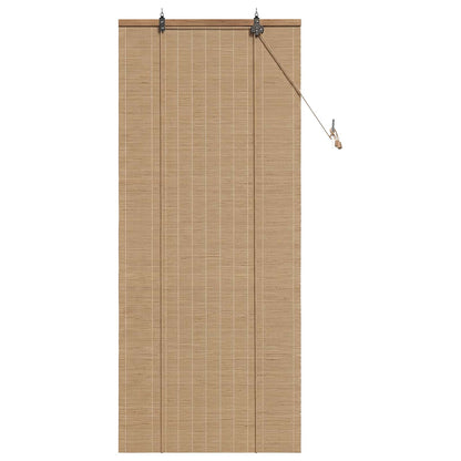 Roller Blind Brown 50 x 160 cm Bamboo