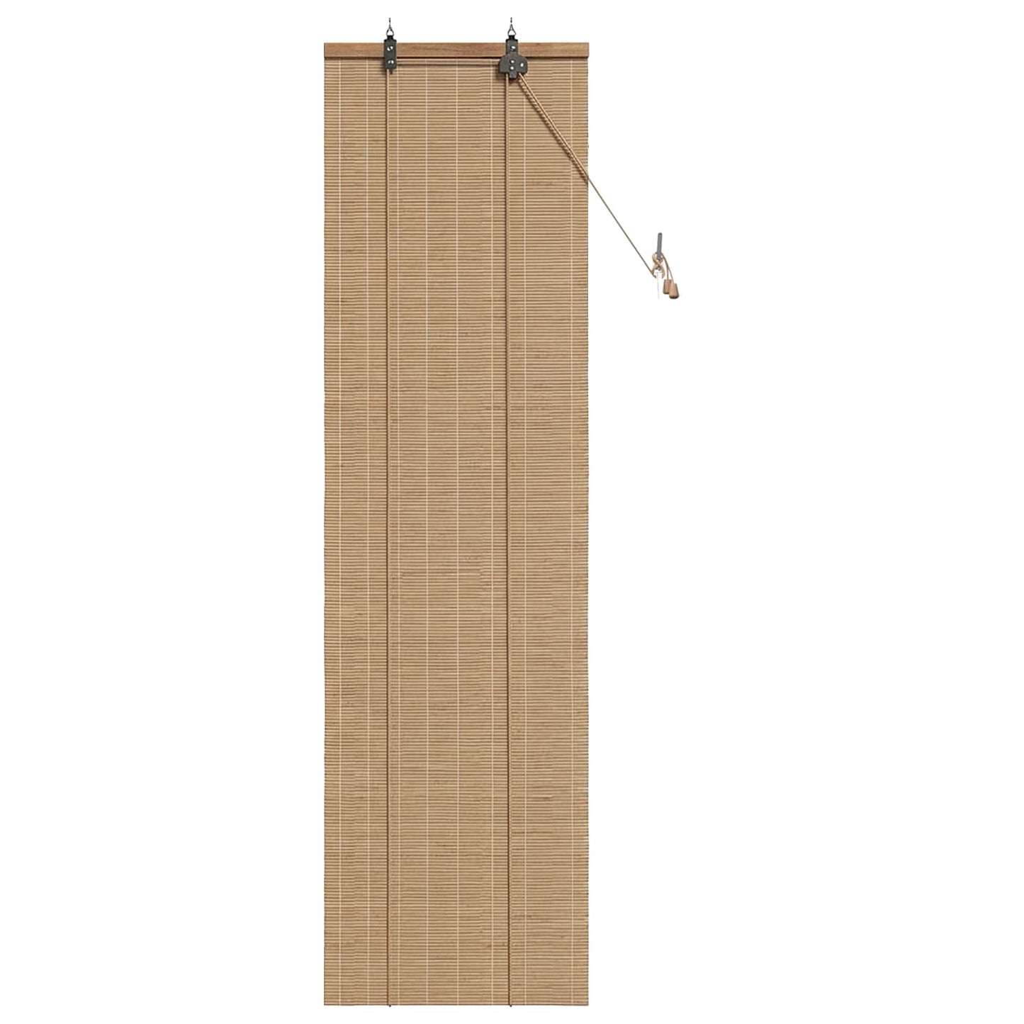 Roller Blind Brown 50 x 220 cm Bamboo