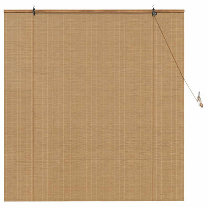 Roller Blind Brown 130 x 160 cm Bamboo