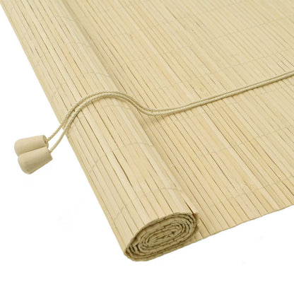 Roller Blind Natural 50 x 220 cm Bamboo