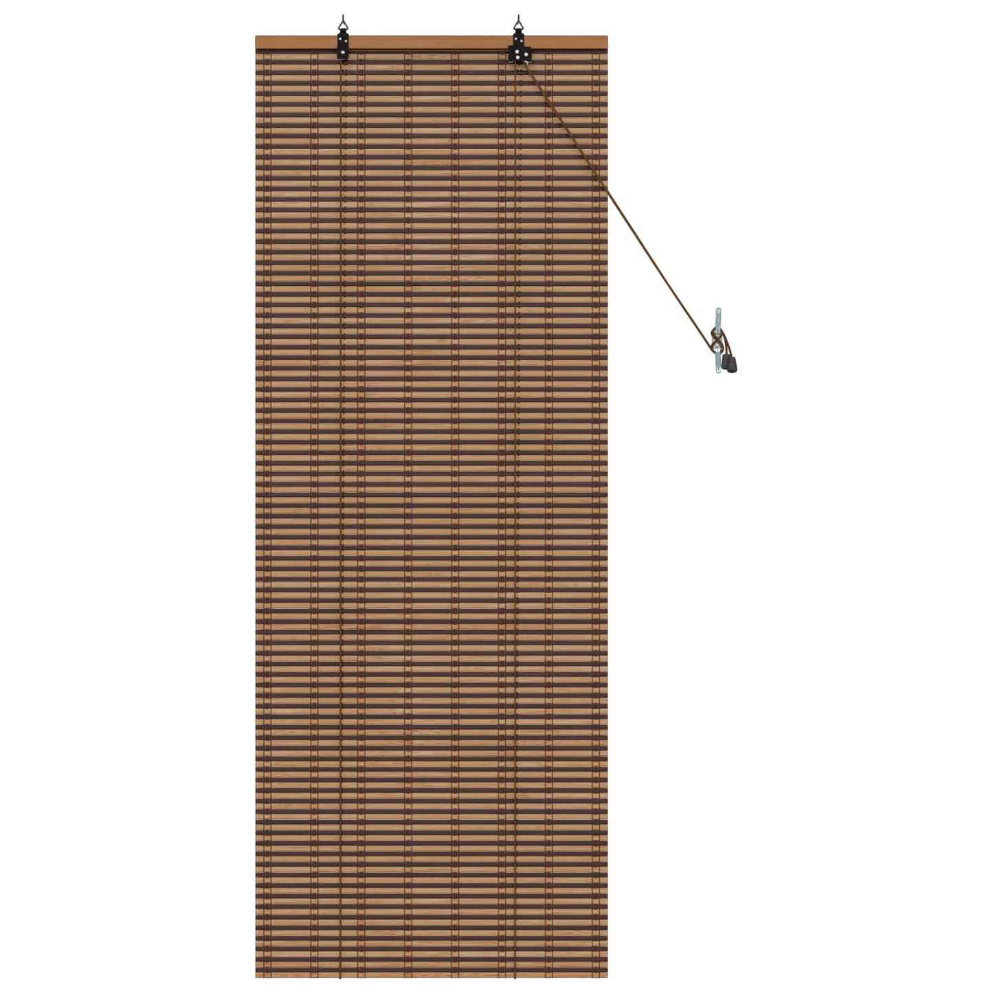Roller Blind Brown 50 x 160 cm Bamboo