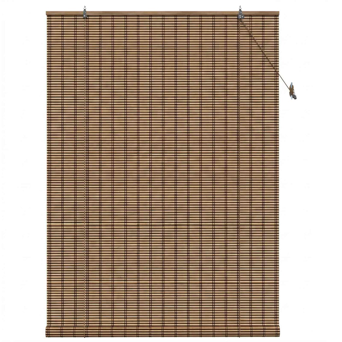 Roller Blind Brown 130 x 220 cm Bamboo