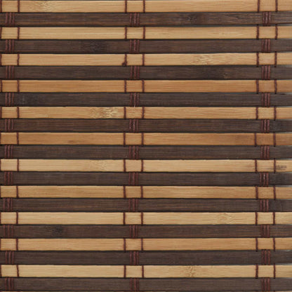 Roller Blind Brown 160 x 160 cm Bamboo