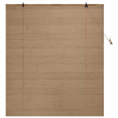 Roller Blind Brown 140 x 160 cm Bamboo
