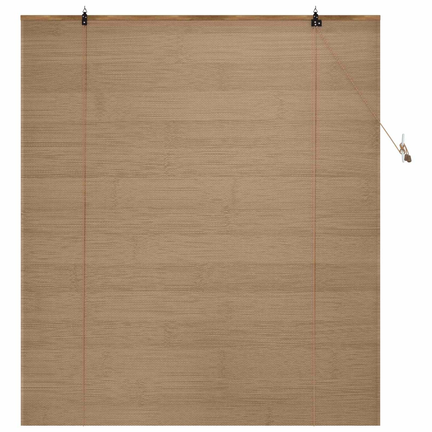Roller Blind Brown 160 x 160 cm Bamboo