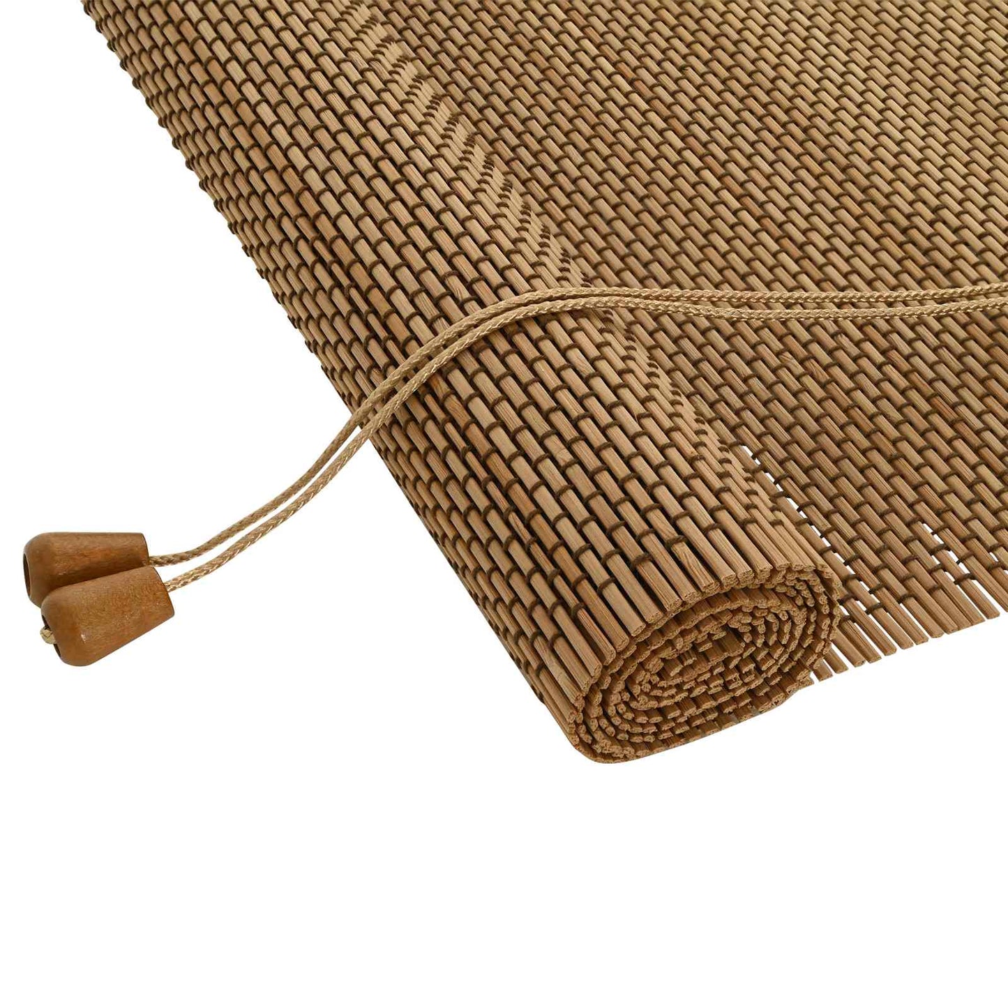 Roller Blind Brown 80 x 220 cm Bamboo