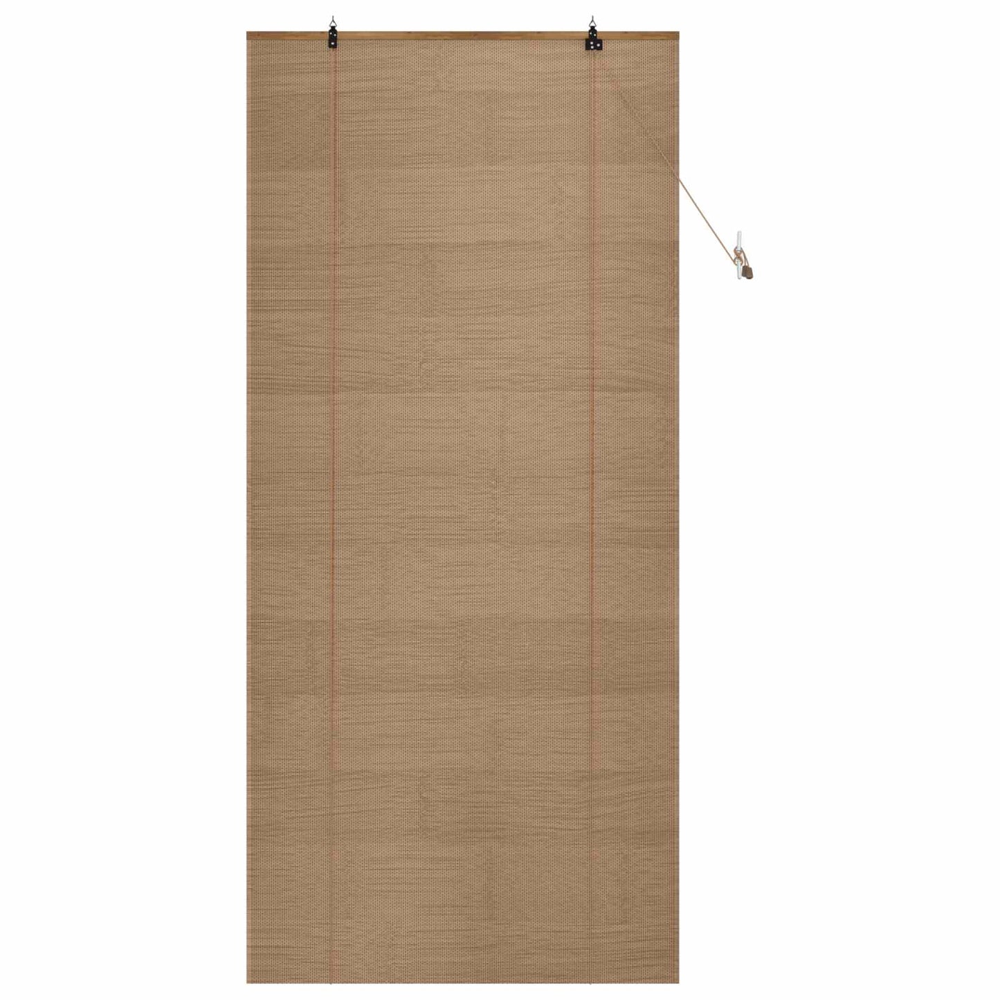 Roller Blind Brown 100 x 220 cm Bamboo