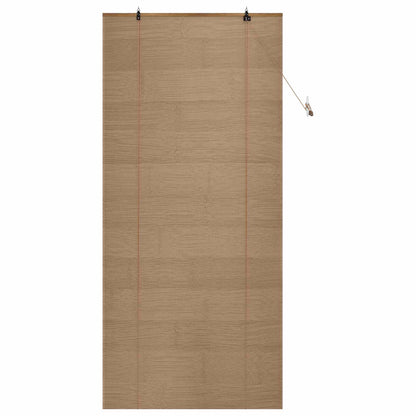 Roller Blind Brown 100 x 220 cm Bamboo