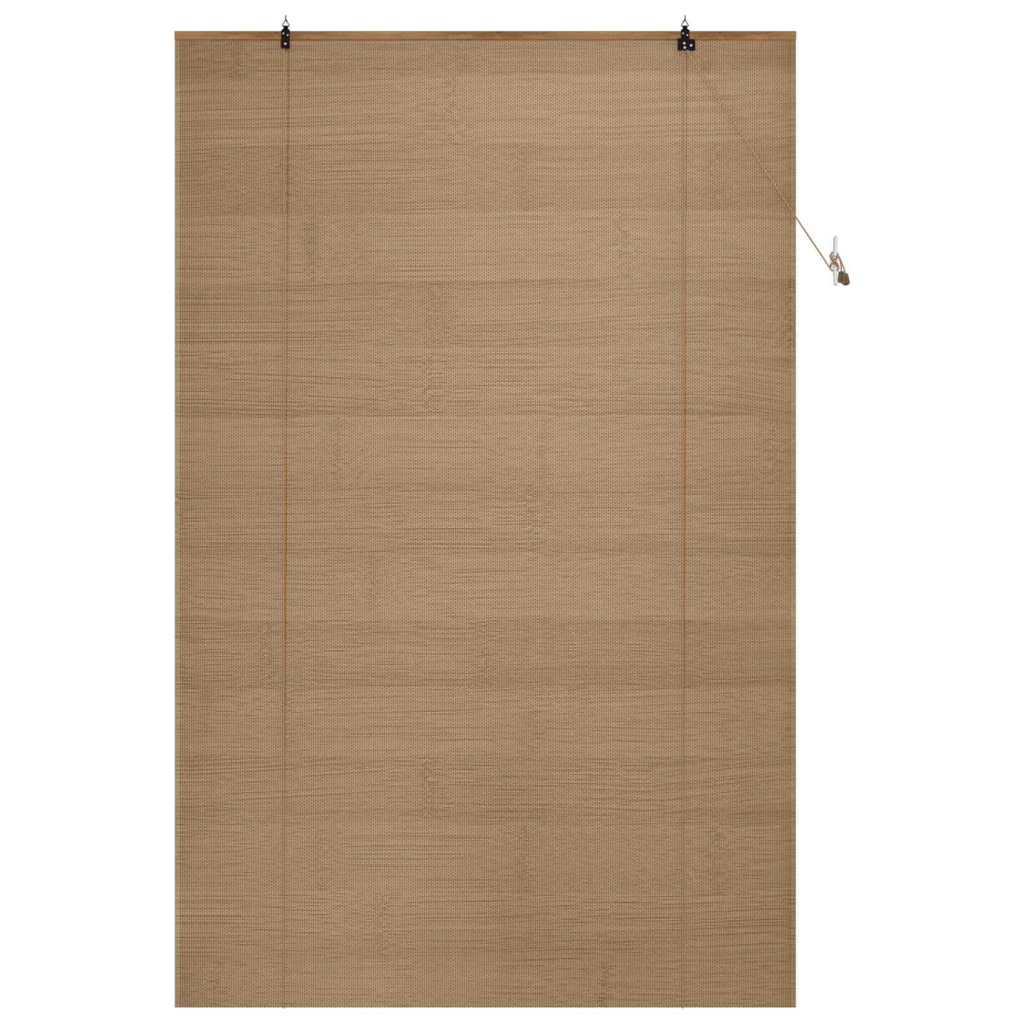 Roller Blind Brown 130 x 220 cm Bamboo