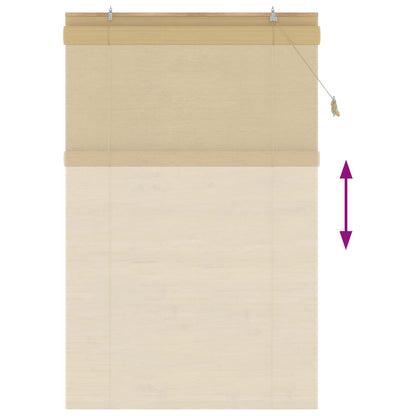 Roller Blind Natural 130 x 220 cm Bamboo