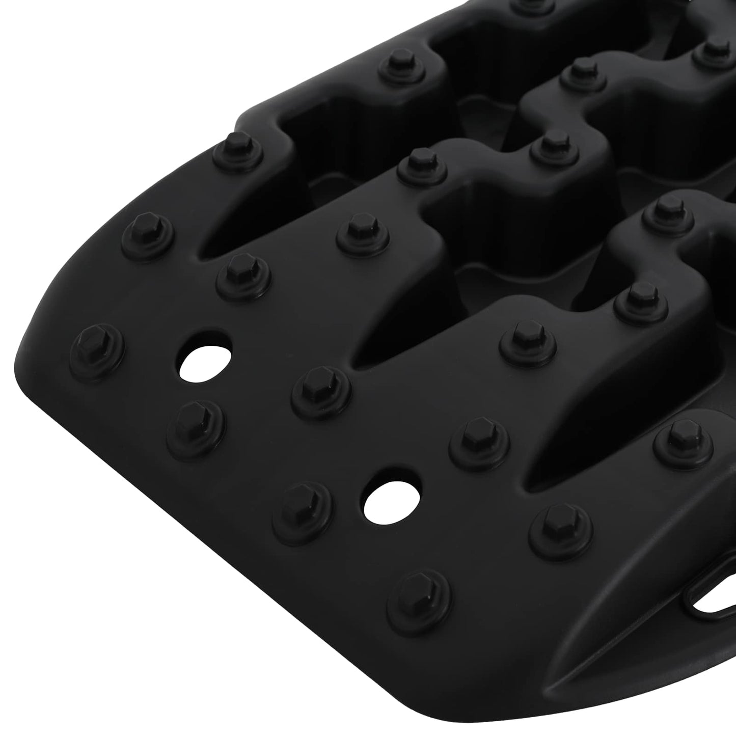 Traction Board 2 pcs Black 57.5x30.5x5.5 cm Reinforced Nylon