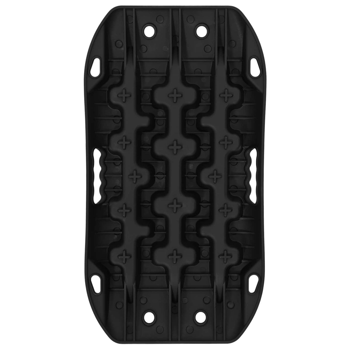 Traction Board 2 pcs Black 57.5x30.5x5.5 cm Reinforced Nylon