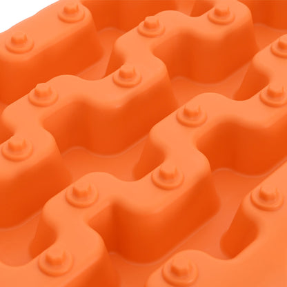Traction Board 2 pcs Orange 57.5x30.5x5.5 cm Reinforced Nylon