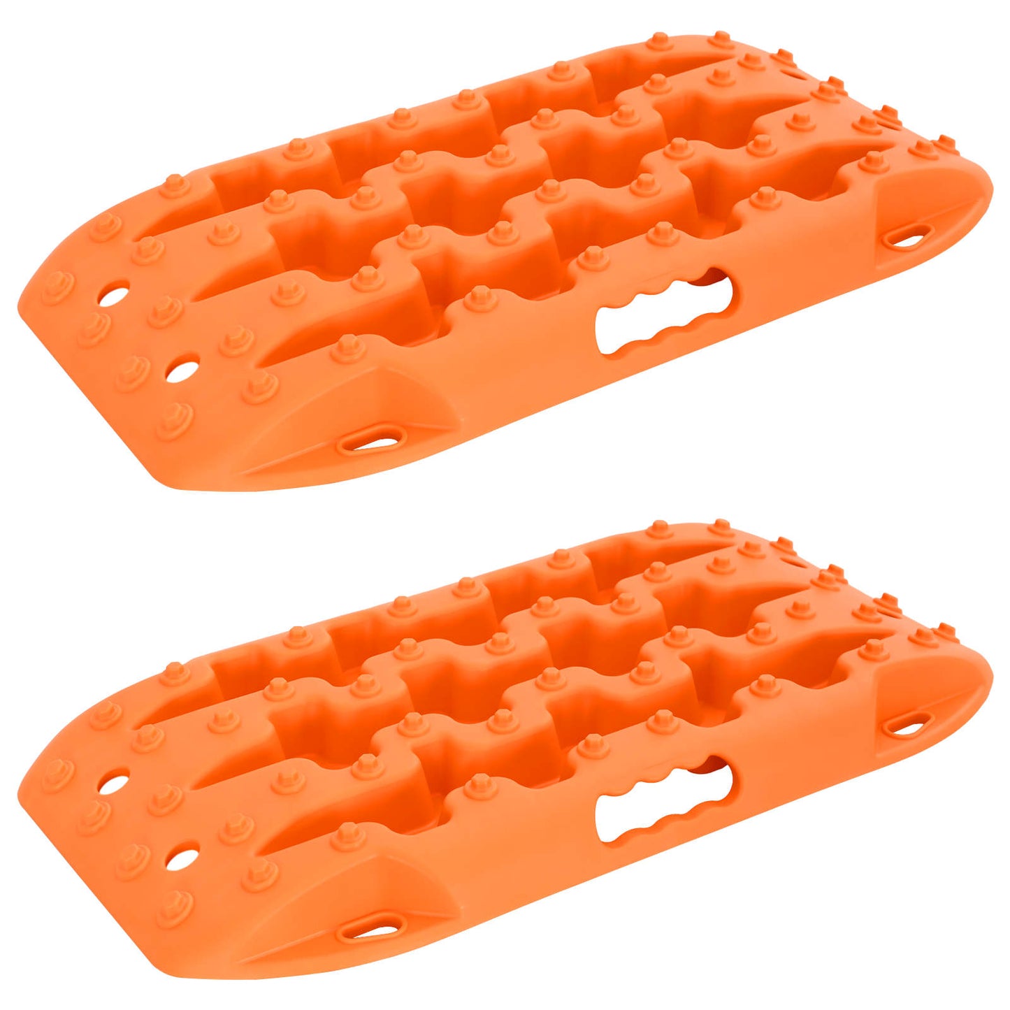 Traction Board 2 pcs Orange 57.5x30.5x5.5 cm Reinforced Nylon