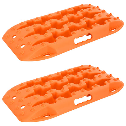 Traction Board 2 pcs Orange 57.5x30.5x5.5 cm Reinforced Nylon