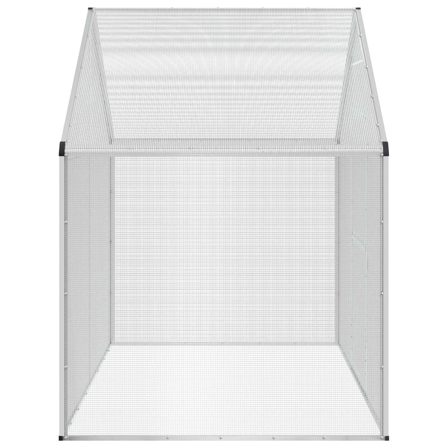 Bird Cage Silver 181.5 x 110.5 x 173.5 cm Welded Wire Mesh