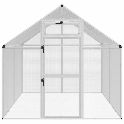 Bird Cage Silver 181.5 x 221 x 173.5 cm Welded Wire Mesh