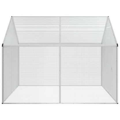 Bird Cage Silver 181.5 x 221 x 173.5 cm Welded Wire Mesh
