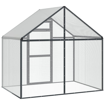 Bird Cage Anthracite 181.5 x 110.5 x 173.5 cm Welded Wire Mesh