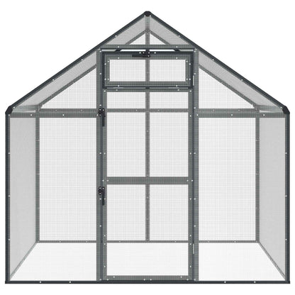 Bird Cage Anthracite 181.5 x 110.5 x 173.5 cm Welded Wire Mesh