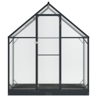 Garden Greenhouse with Door Anthracite 72.24 x 25.00 x 81.50 in