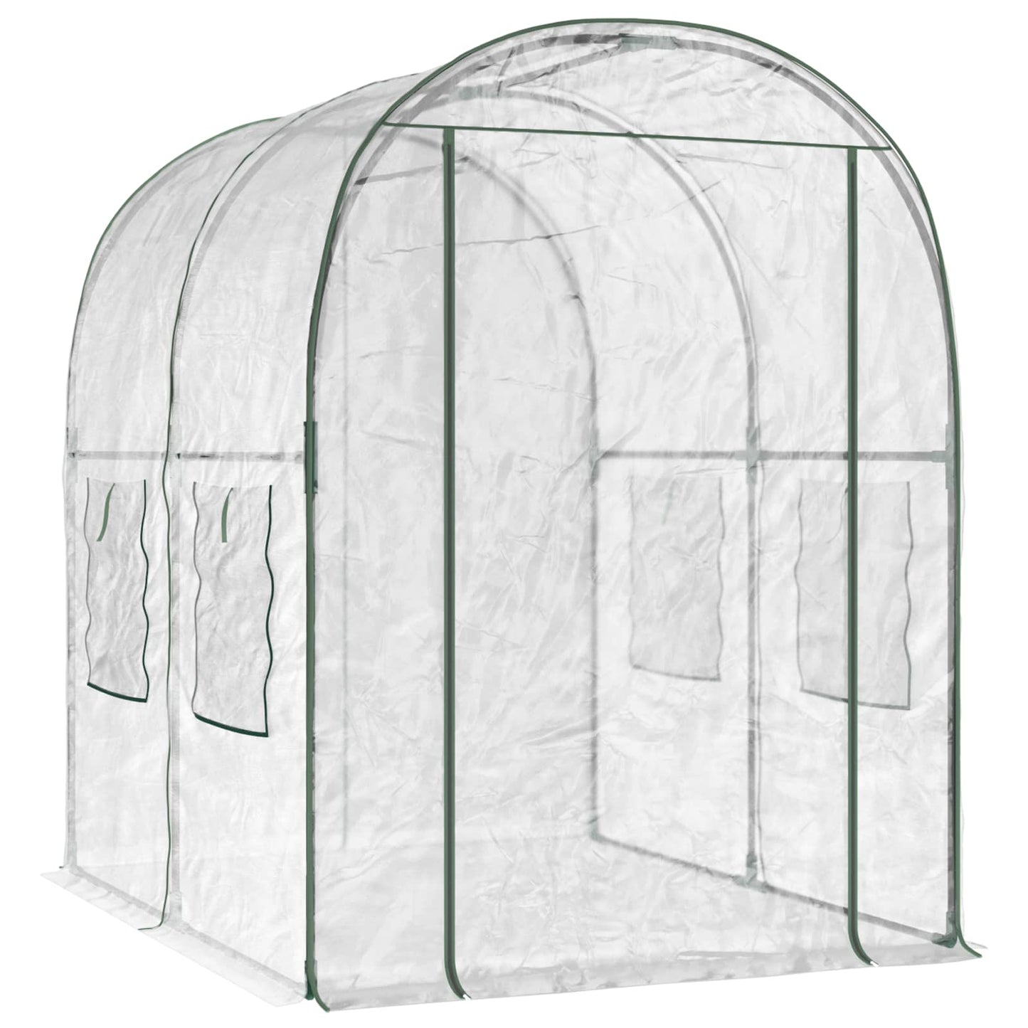 Greenhouse with Frame 62.99 x 78.74 x 75.79 in PVC Transparent