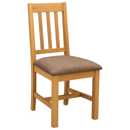 Dining Set 3 pcs Grey Solid Oak Wood