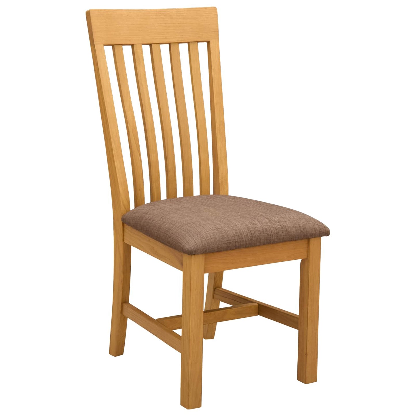 Dining Set 3 pcs Grey Solid Oak Wood