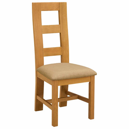 Dining Set 3 pcs Beige Solid Oak Wood