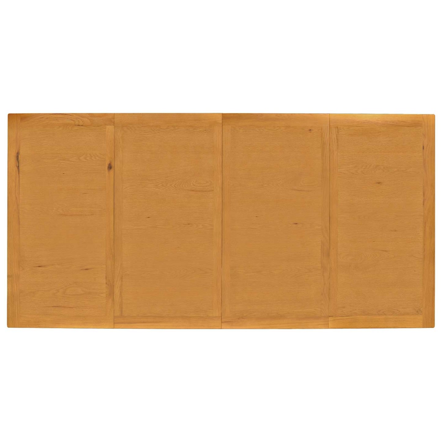 Dining Table 200 x 100 x 75 cm Solid Oak Wood Natural