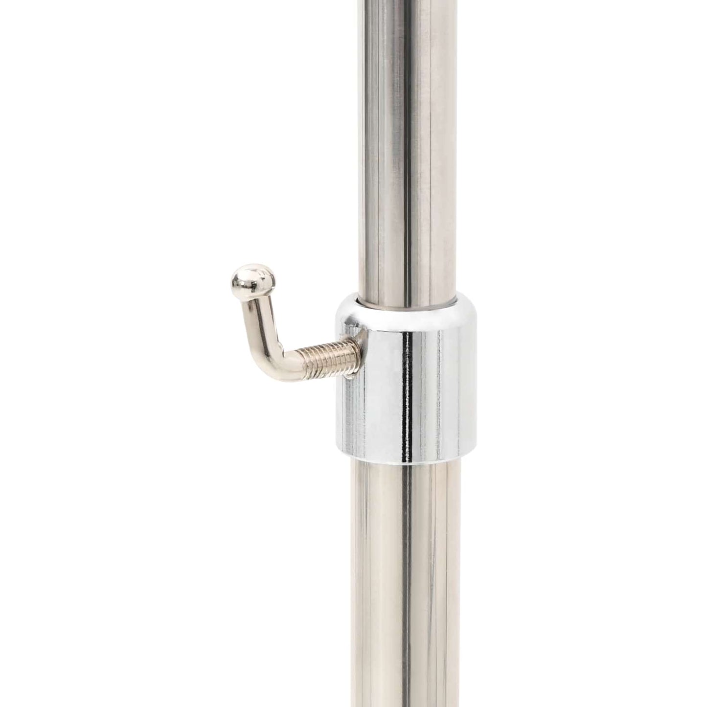 Adjustable 170-218 cm Mannequin with Base Male PP Black