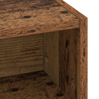 Desk with Storage Oak Wood 60 x 50 x 91 cm