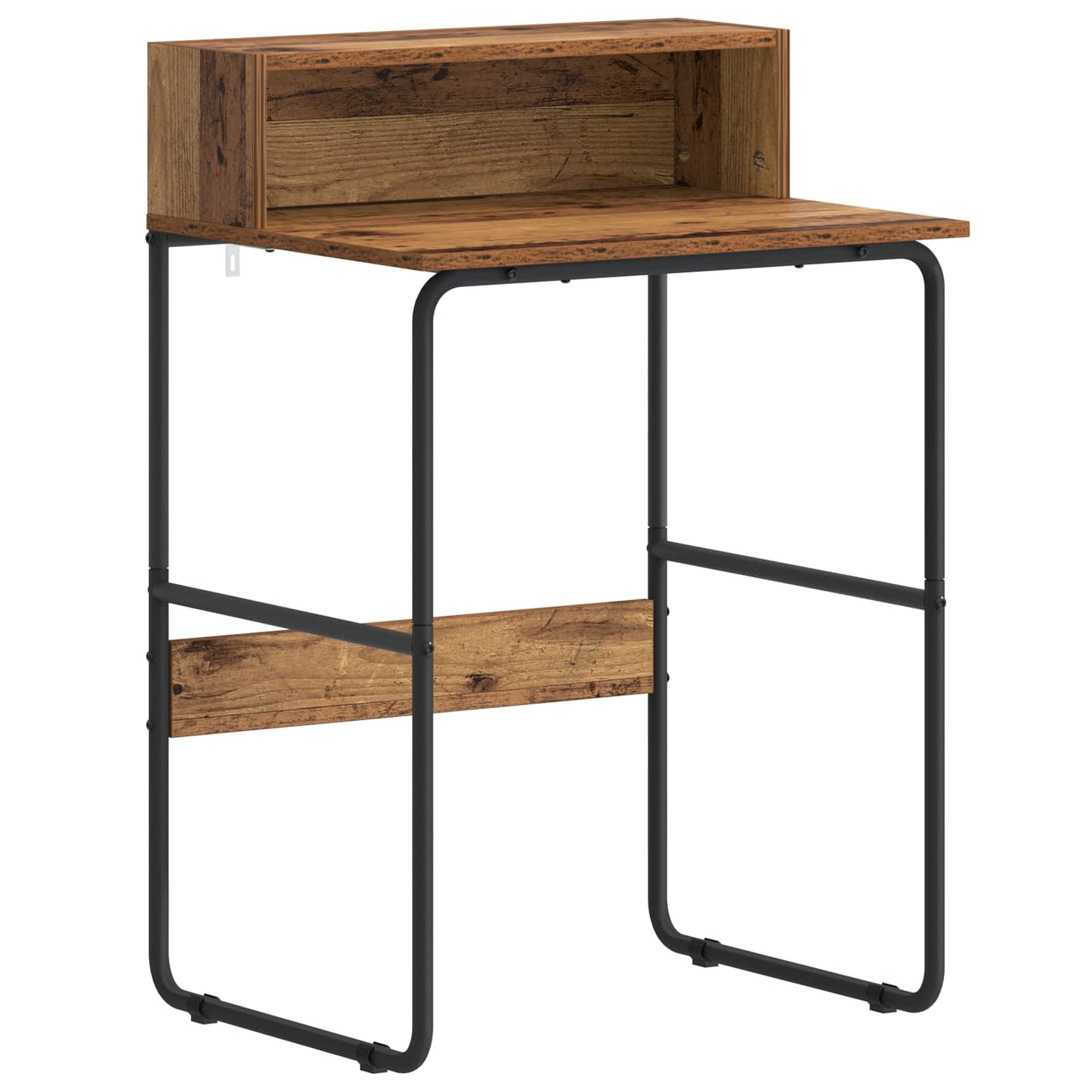 Desk with Storage Oak Wood 60 x 50 x 91 cm
