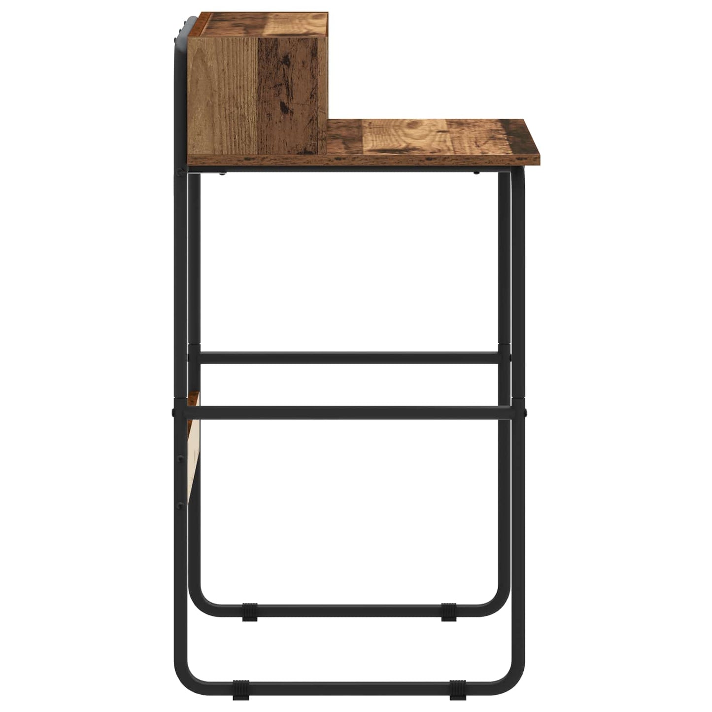 Desk with Storage Oak Wood 60 x 50 x 91 cm