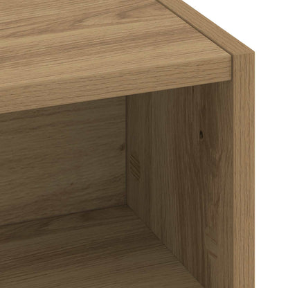 Desk with Storage Artisan Oak 60 x 50 x 91 cm