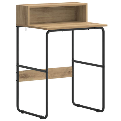 Desk with Storage Artisan Oak 60 x 50 x 91 cm