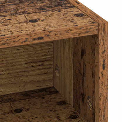 Desk with Storage Oak Wood 80 x 50 x 91 cm