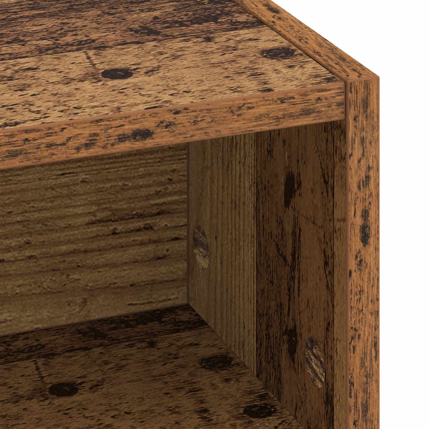 Desk with Storage Oak Wood 100 x 50 x 91 cm