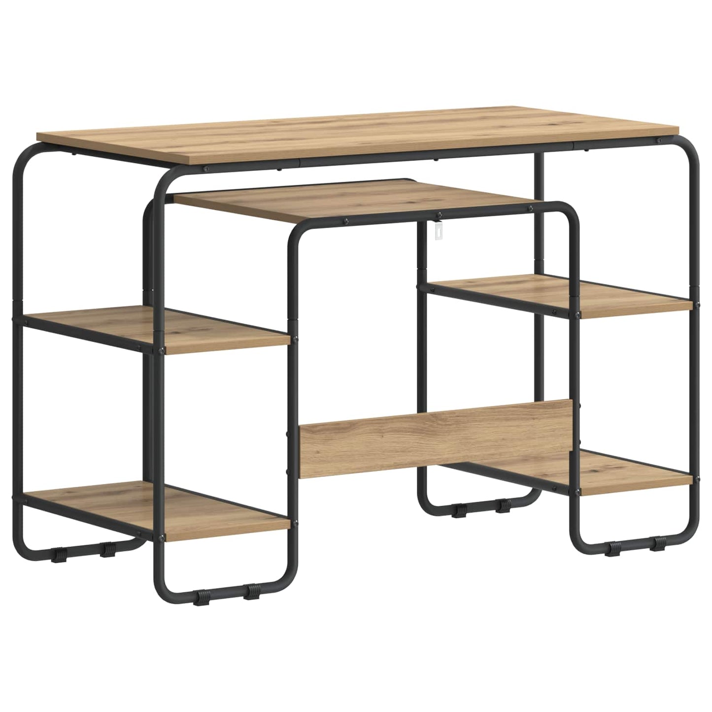 Desk with Storage Artisan Oak 113.5 x 52 x 75.5 cm