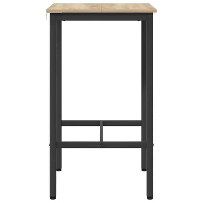 Bar Table 52 x 52 x 90 cm Engineered Wood Sonoma Oak