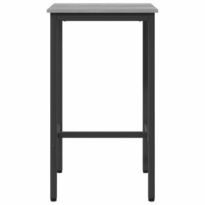 Bar Table 52 x 52 x 90 cm Engineered Wood Grey Sonoma
